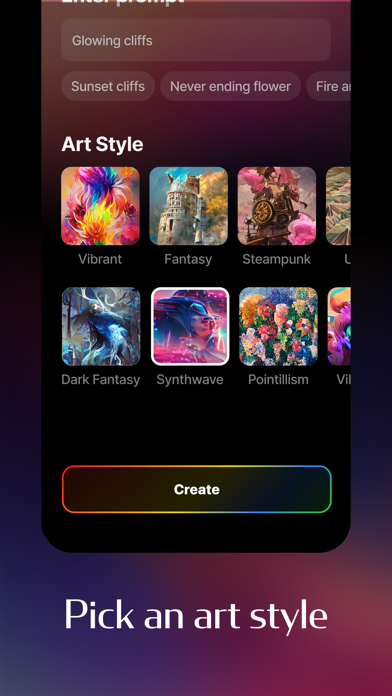 Screenshot 3 of Dream by WOMBO App