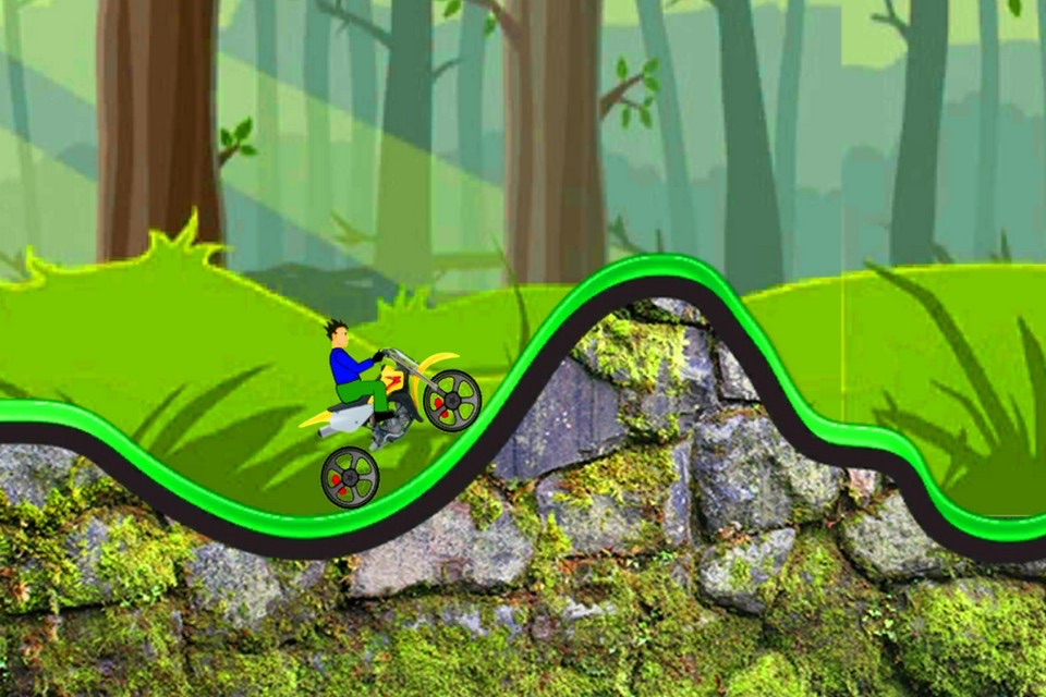 Jungle Bike Racing screenshot 3