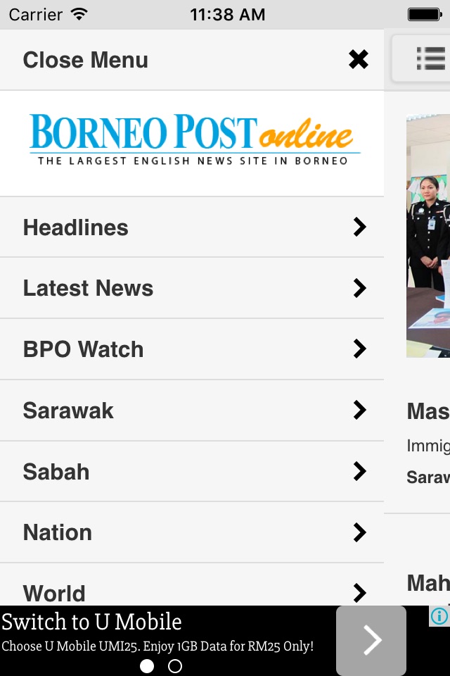 Borneo Post Online screenshot 3