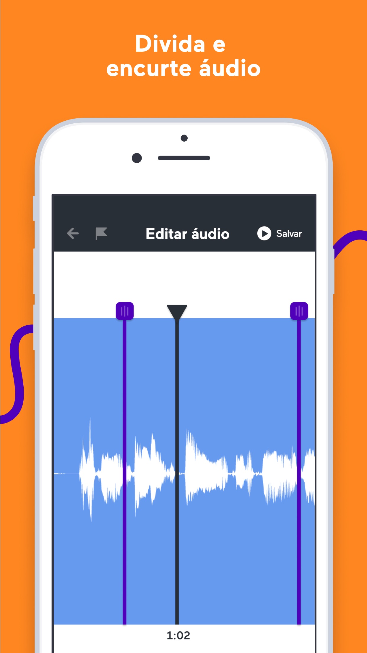 Screenshot do app Anchor - Faça seu podcast