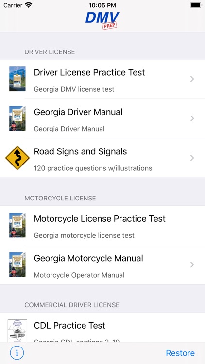 Georgia DMV Test Prep screenshot-0