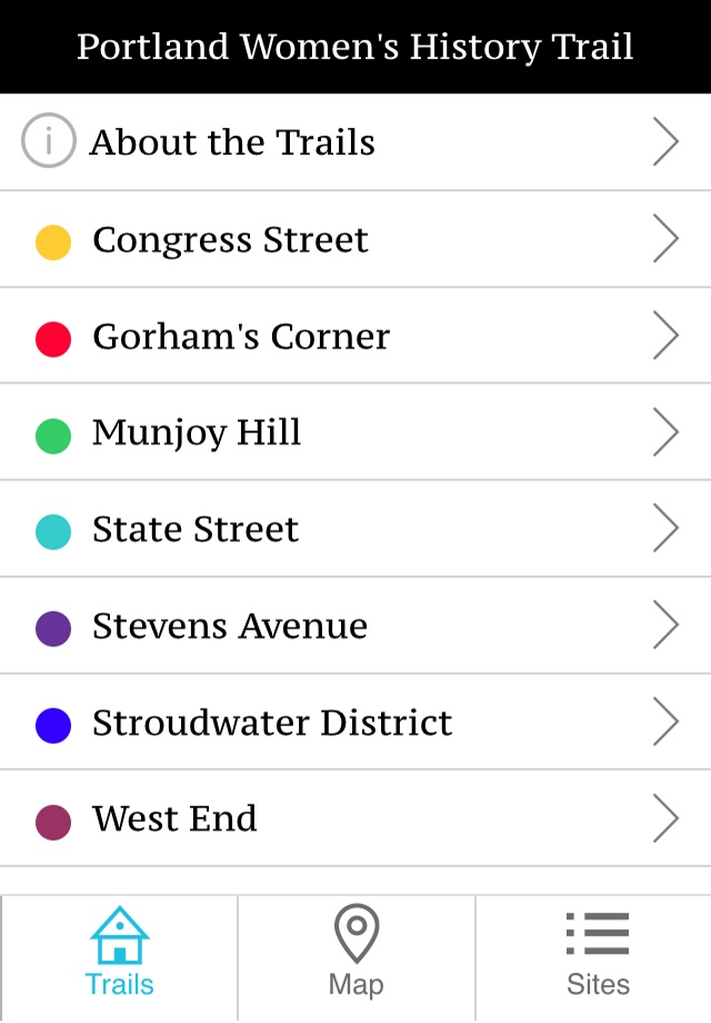 Portland Women's History Trail screenshot 2