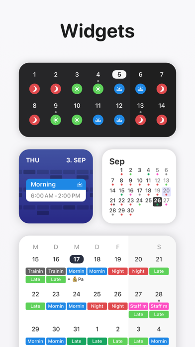 Supershift Shift Work Calendar screenshot 2