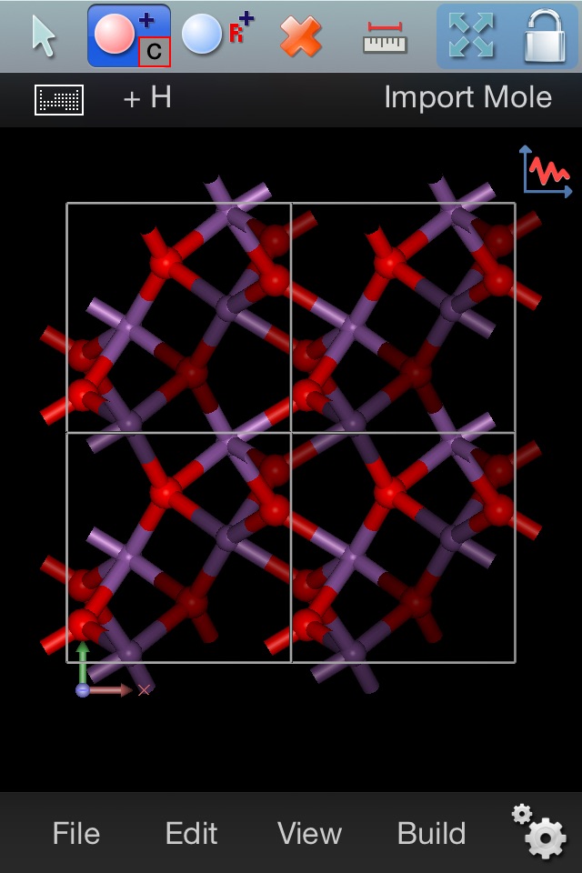 iMolecular Builder screenshot 3