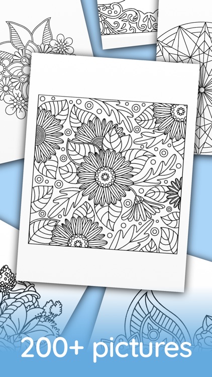 Coloring Book for relaxation screenshot-5