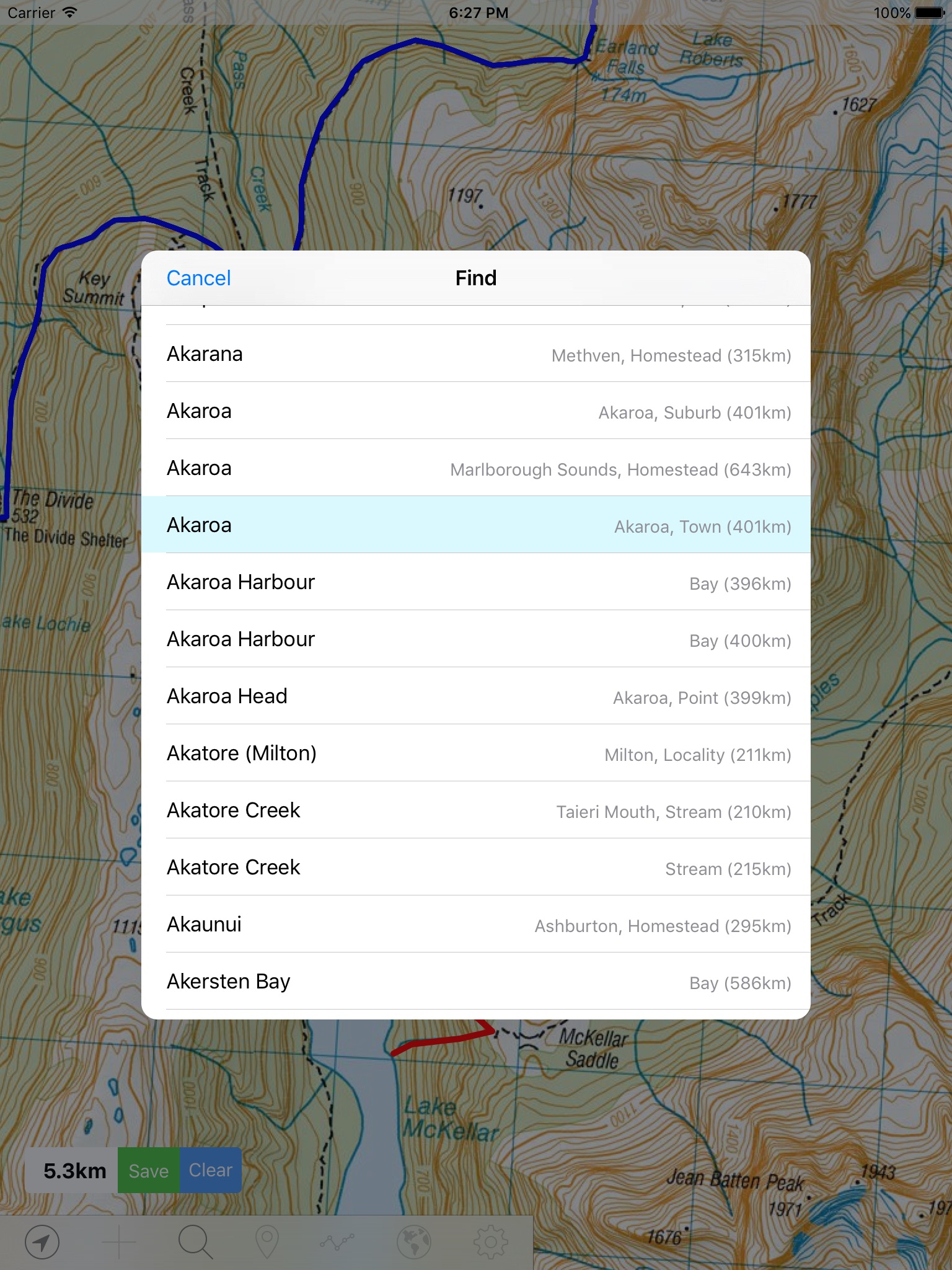 MapToaster NZ Topo Maps screenshot 2