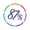 The 87% app has been developed by a team of psychologists to help you measure, understand and improve your mental wellbeing