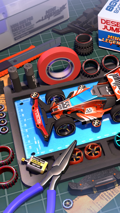 四駆伝説 - Mini 4WDレーシングシミュゲームのおすすめ画像1