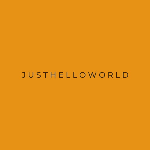 JustHelloWorld