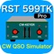 This app is a real CW QSO simulator for Amateur Radio