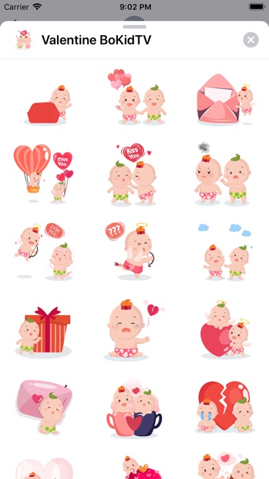 Valentine Emoji Funny Stickers screenshot 2