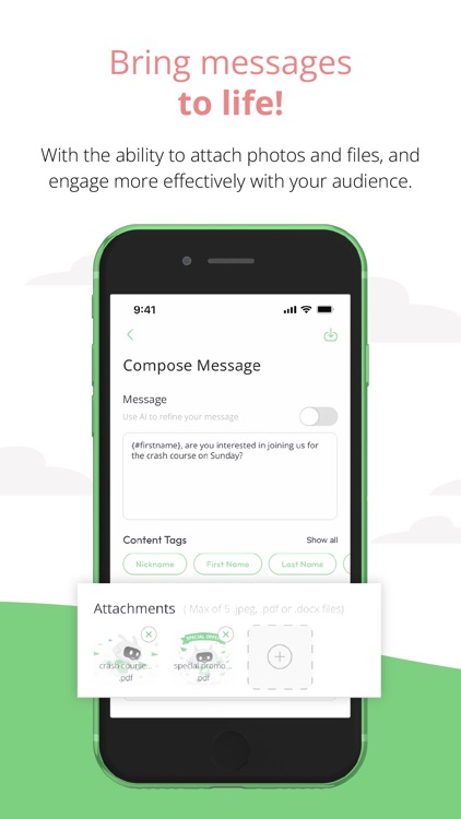 InTouch: AI GroupText & Email