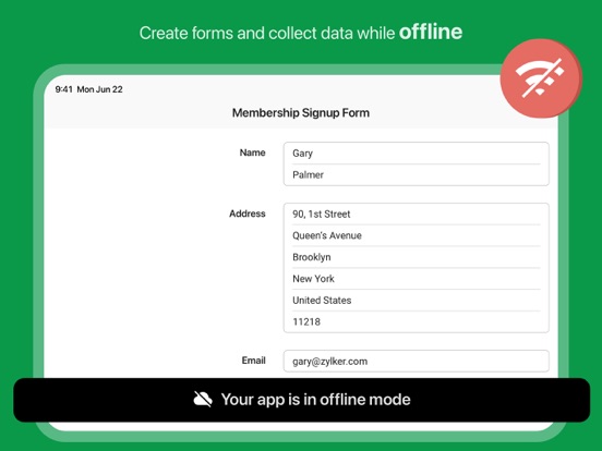 Mobile Forms App - Zoho Forms screenshot 2