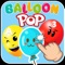 "Balloon Pop for Kids" is a fun and educational iOS app designed for children to learn while playing