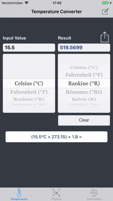 Temperature Converter - screenshot 2