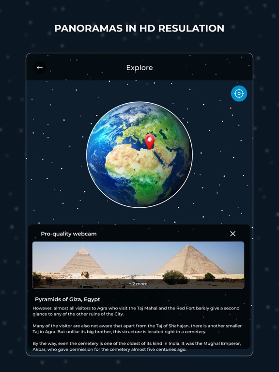 Globe Earth 3D - Live Map screenshot 3