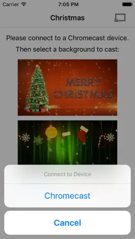 Game screenshot Christmas Backgrounds on TV hack