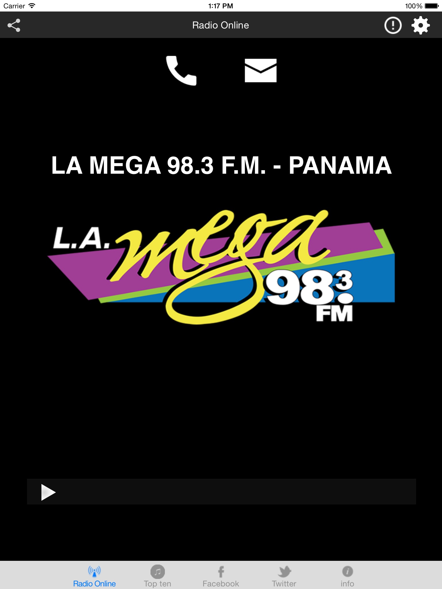 LA MEGA 98.1 F.M. screenshot 4