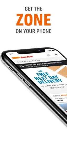 AutoZone app screenshot