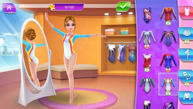 Gymnastics Superstar Gold Girl By Coco Play