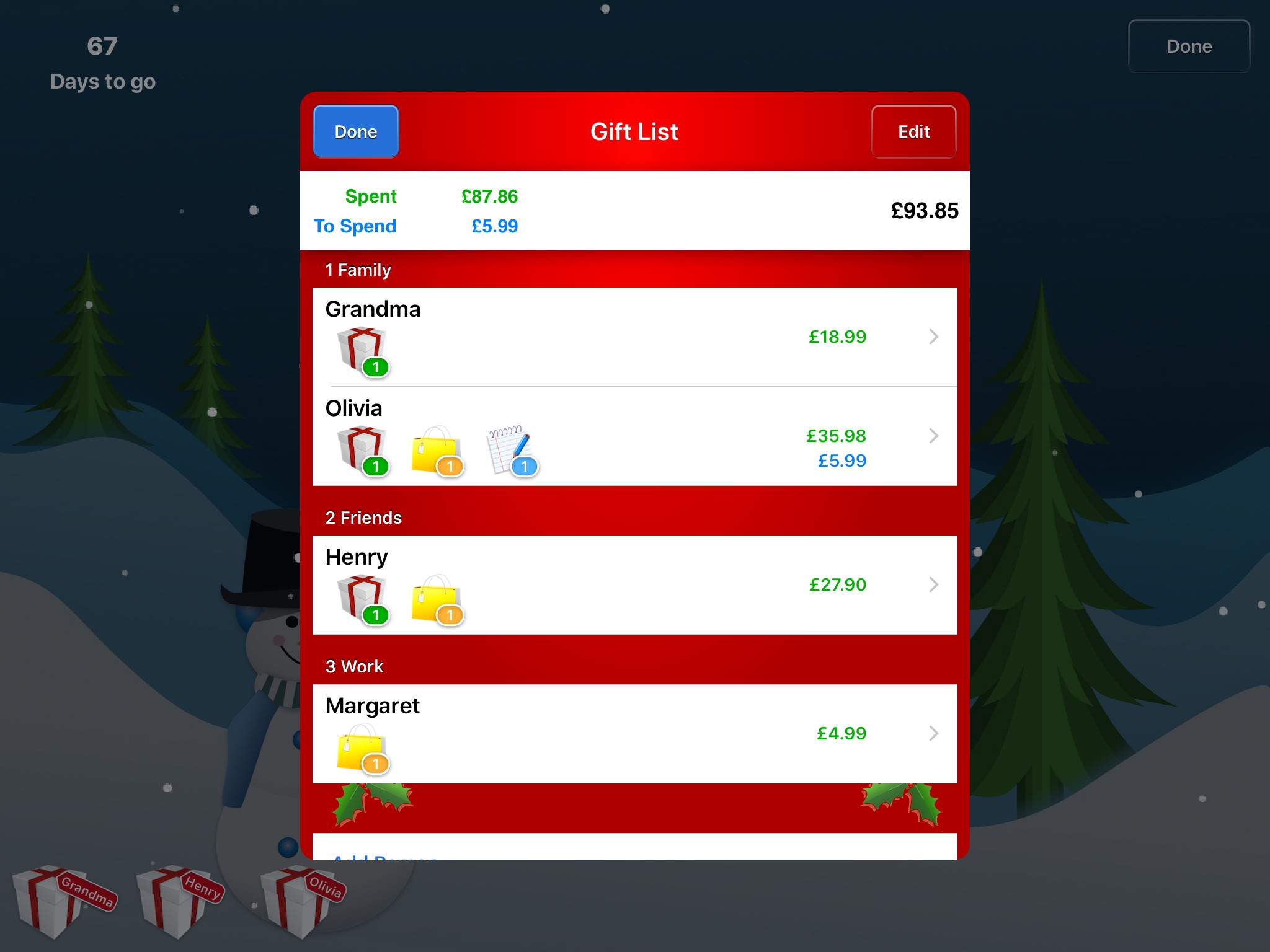 Santa Shop screenshot 2