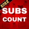 #1 TRUE Live Counter for the YouTube Subscribers based on your Google Account