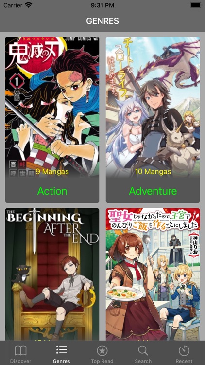 MANGA READER - COMICS & NOVELS screenshot-3