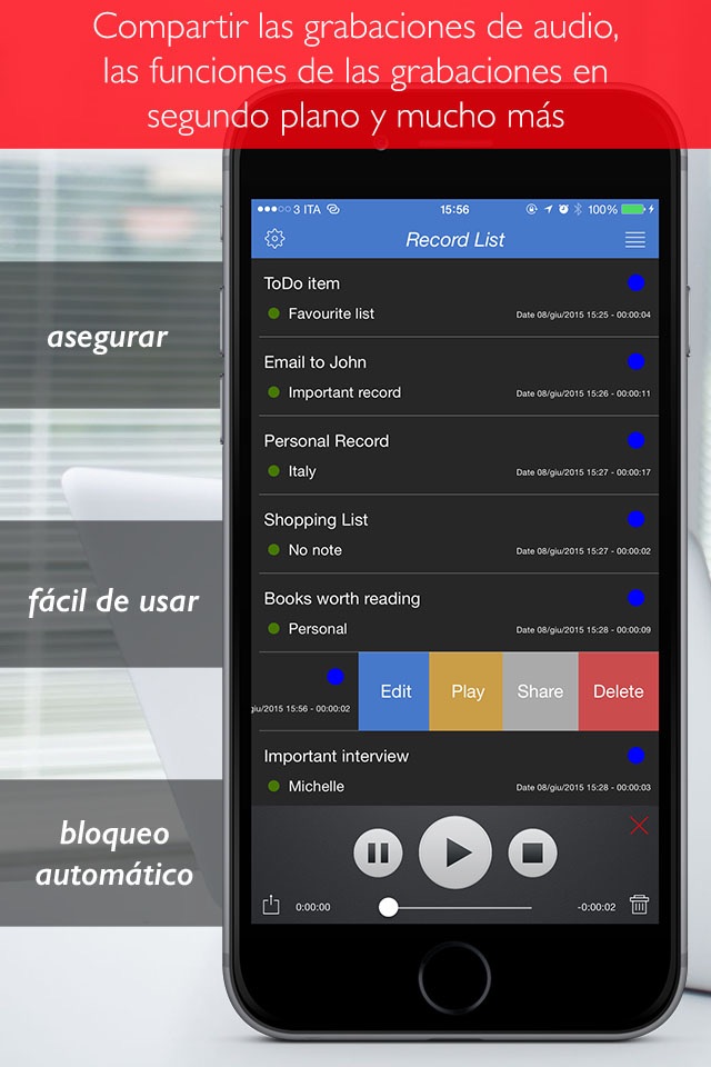 Private Voice Recorder screenshot 2