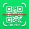 QR & PDF Scanner is an efficient scanner app for iOS devices to scan QR code, Barcode, PDF, Documents and Image to text