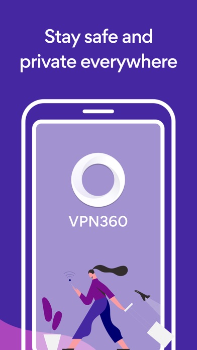 VPN 360 - Secure Hotspot Proxy Screenshot
