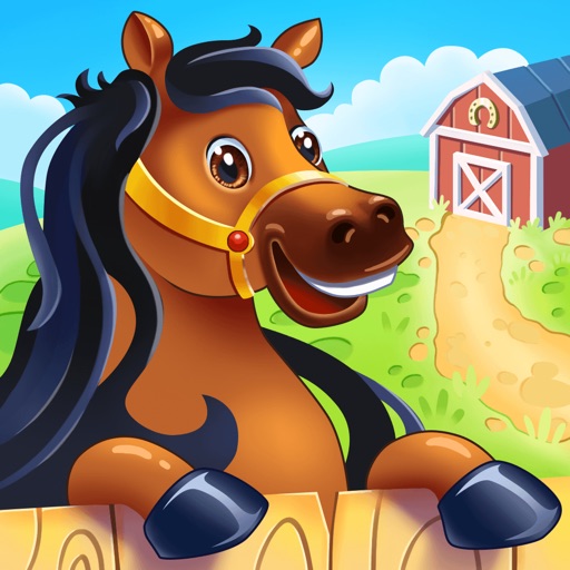 Animal Farm. Educational Games Icon