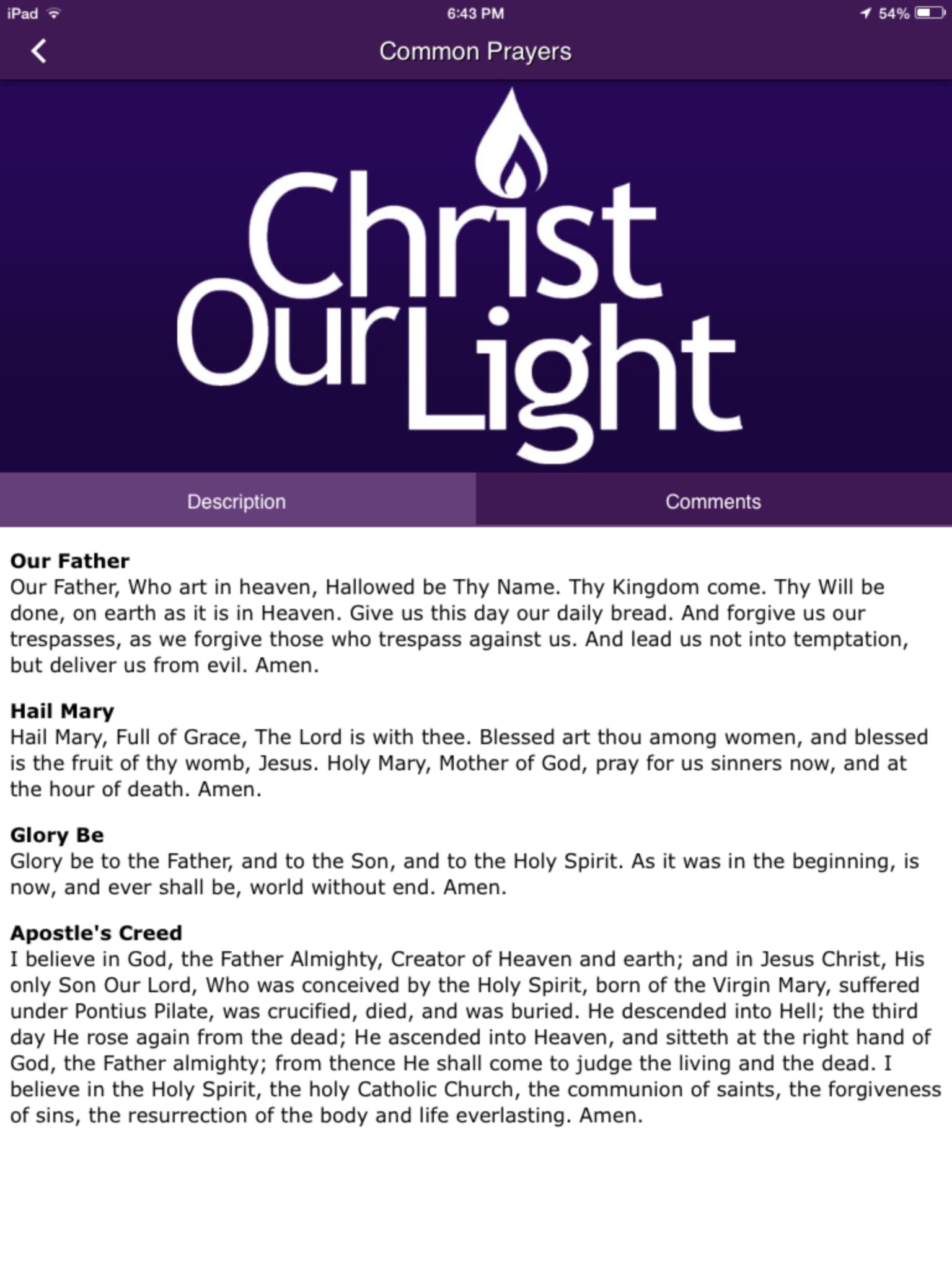 Christ our Light - Cherry Hill screenshot 3