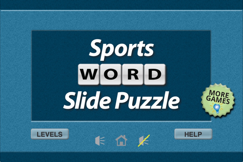 Sports Word Slide Puzzle Fun screenshot 2