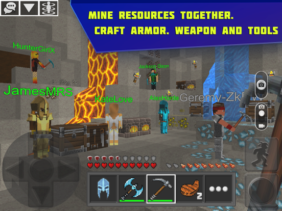 Planet of Cubes Craft and Mine screenshot 3