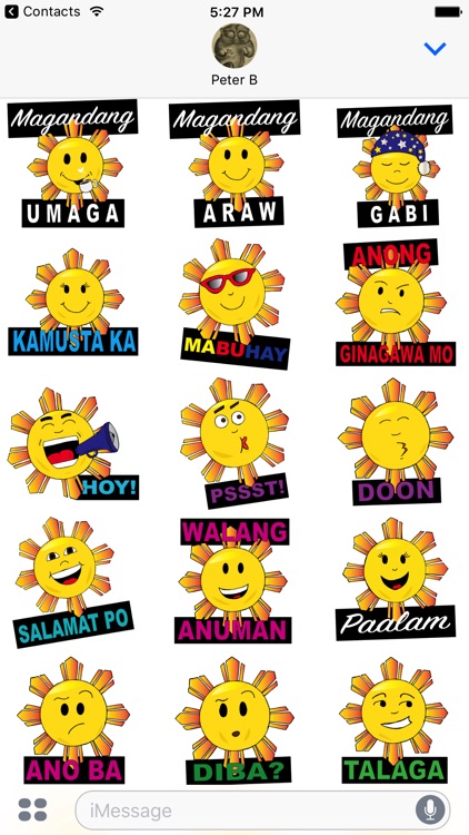 Pilipino Stickers