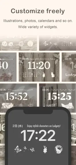 Game screenshot Lodgety-ロック画面 ウィジェット作成と写真や画像編集 apk