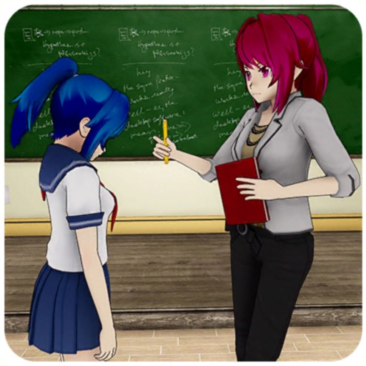 Anime Girl High School Teacher iOS App