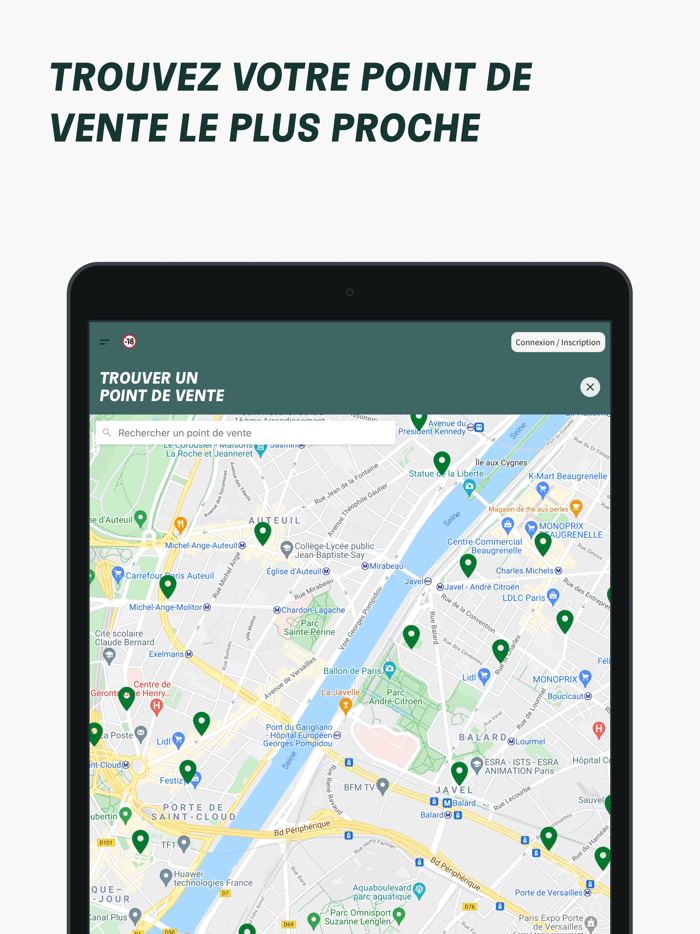 PMU Point de vente - Turf