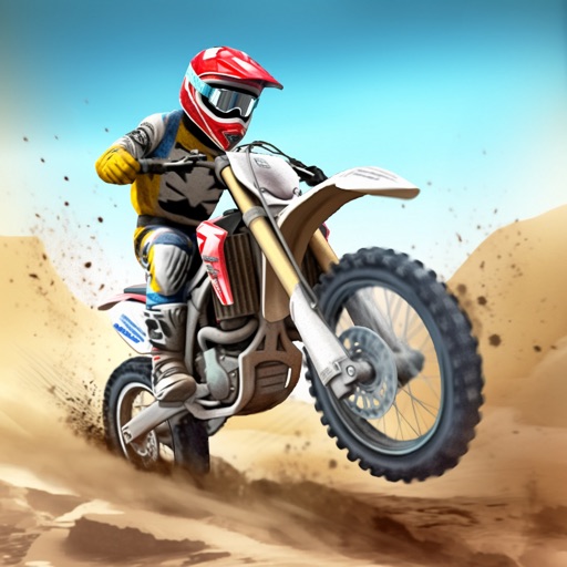 Motorcycle games: Motocross 2 iOS App