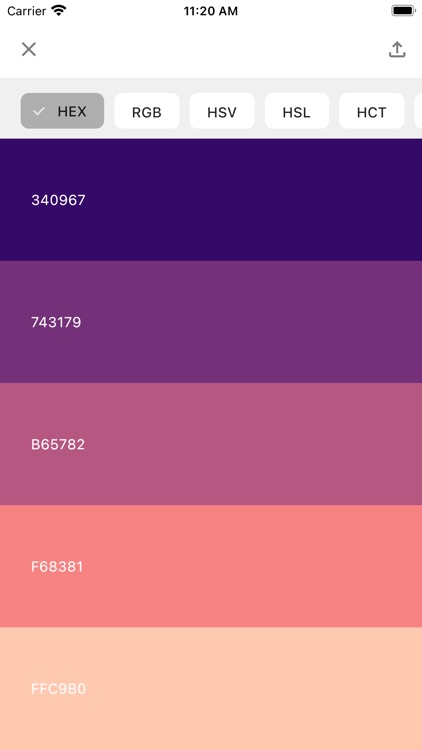 Colorific: Color Palette