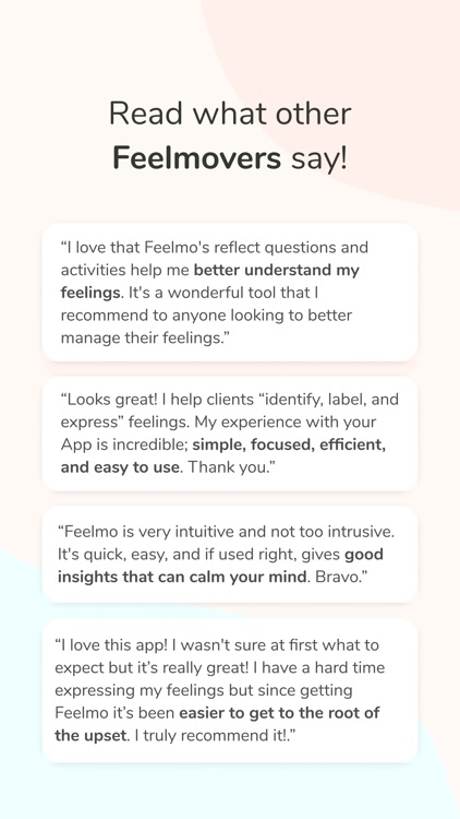 Feelmo: Mental Health Support screenshot-9