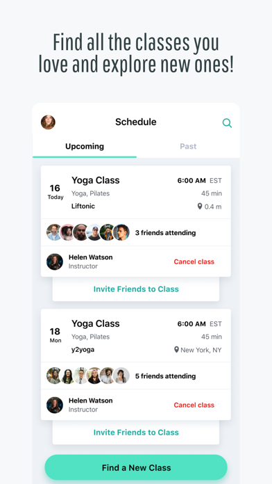 FitGrid: Fitness Class App screenshot 4