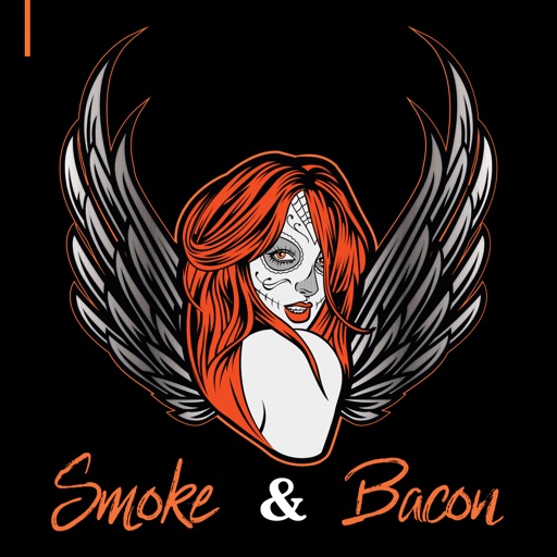 Smoke & Bacon Social Media App Icon