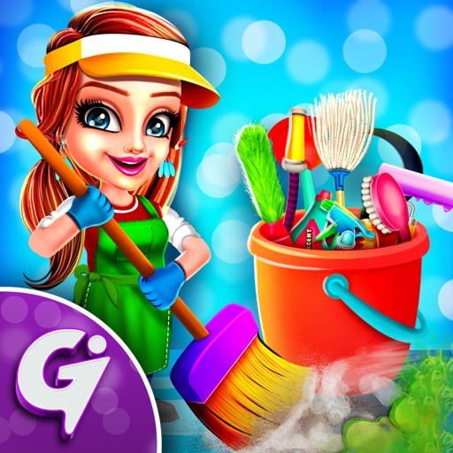 Tidy Girl House Cleaning Game iOS App