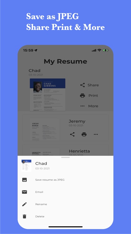 Resume Maker - Professional