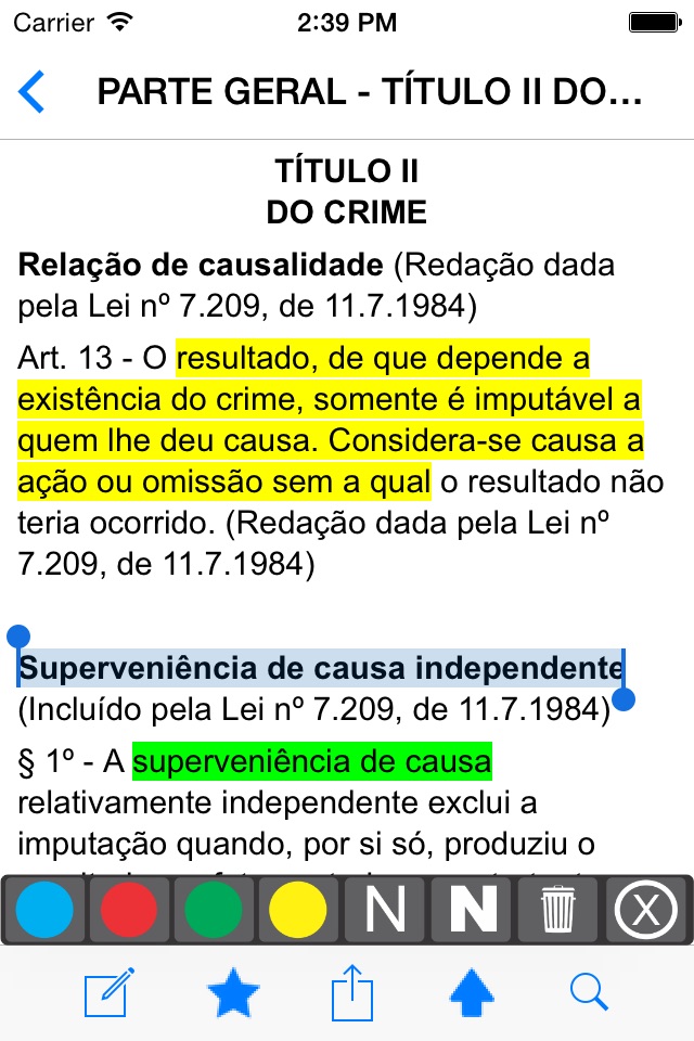 Código Penal Brasileiro screenshot 2