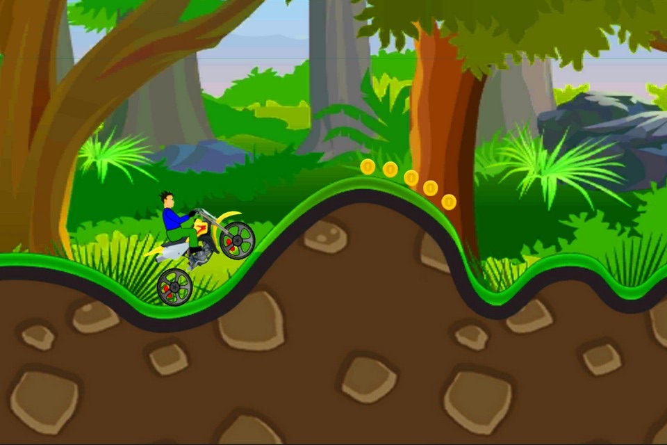 Jungle Bike Racing screenshot 4