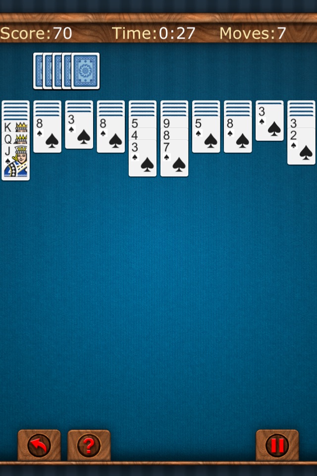 ~ Spider Solitaire ~ screenshot 3