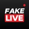 Welcome to the world of fake live streams with the Fake Live app