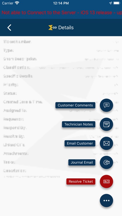 sigmaGO Cherwell Technician screenshot-4